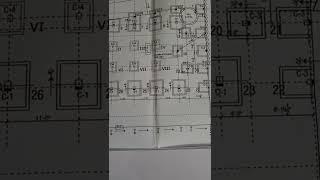 center line plan | column layout plan foundation plan लेआउट प्लान #centerline #layout #footingbuild