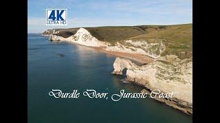 The Beauty of Durdle Door, Jurassic Coast from the Air | 4K Cinematic Drone