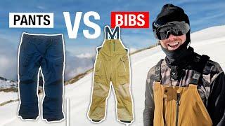 PANTS VS BIBS - Which Are the Best for Snowboarding?