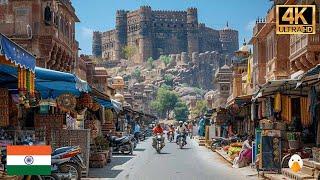 Jodhpur, India Discover the Most Exotic Markets in India! (4K HDR)