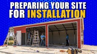 How to Prepare For A Carport or Metal Building Installation From Alan's Factory Outlet