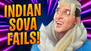 Indian Sova Fails in Valorant  | Valorant Funny Moments India