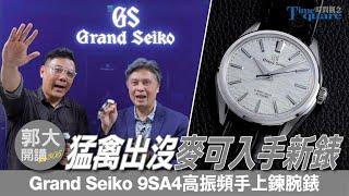 【郭大開講 No.305】猛禽出沒 麥可暢談新入手愛錶 Grand Seiko 9SA4高振頻手上鍊腕錶