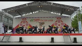 のあwithアンドD　広島フラワーフェスティバル2023　きんさいYOSAKOI　ステージ　４ｋ