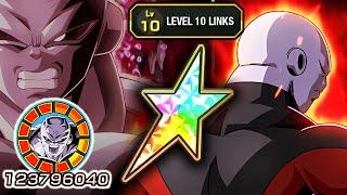 100% AGL LR TRANSFORMING FULL POWER JIREN LEVEL 10 LINKS SHOWCASE!!! Dragon Ball Z Dokkan Battle