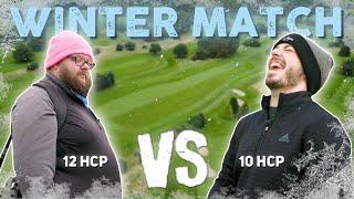 Golf Match in British Winter Conditions!