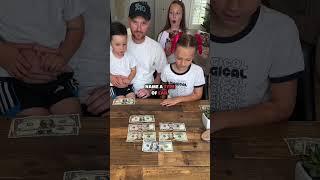 MONEY TRIVIA GAME! Dad VS Daughter