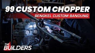 Restorasi atau Modif Motor Pake Parts Handmade? Gas Ke 99 Custom Chopper