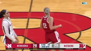 Huskers take down the Scarlet Knights   |  Nebraska Women's Basketball Highlights vs. Rutgers