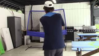 Home tennis trainer Fast Track indoor rental