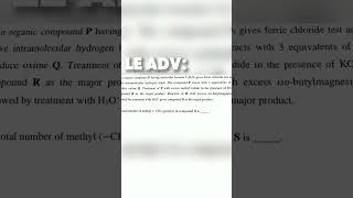 CHEMISTRY QUESTION THAT SHOOK COACHING INSTITUTES ️ #iitstatus #motivation #jeeadvanced #jeemains