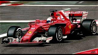 Realistic Formula 1 Car Drawing - Ferrari SF71H - Time Lapse - Drawing Ideas