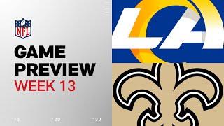 Los Angeles Rams vs. New Orleans Saints | 2024 Week 13 Game Preview