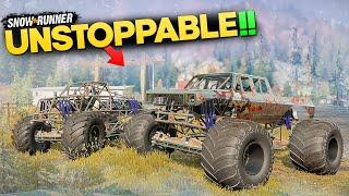 New UNSTOPPABLE! Monster Truck in SnowRunner Console Friendly