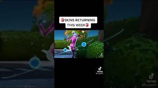 Skins Returned This Week Part 1