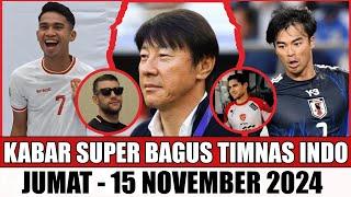 TOP! ALHAMDULILLAH TIMNAS INDO UNTUNG BESAR!! 8 BERITA TIMNAS HARI INI15/11/2024Kabar Timnas