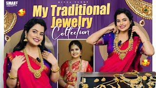 My Traditional Jewellery Collection || Festival and Wedding Season Special | Divya Vlogs ️