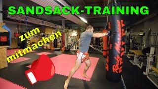 Sandsack-Training zum mitmachen