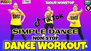 SIMPLE DANCE WORKOUT | NONSTOP DANCE REMIX  | easy ZUMBA WORKOUT | 1HOUR NONSTOP | ZUMBA | REMIX