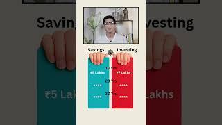 100 Rs DAILY Savings Vs  Investing #savings #investing #mutualfunds