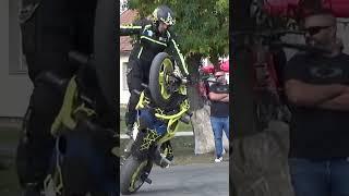 Stunt riding best trick 6 - very difficult motorcycle wheelie