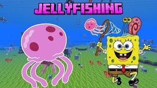 МОД НА МЕДУЗ ИЗ ГУБКА БОБА В МАЙНКРАФТ ► 100 дней 100 модов. Обзор мода Jellyfishing #56