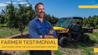 Farmer Testimonial | Jack Russo using 3 Can-Am Defenders to farm sugar cane, macadamia and peanuts!