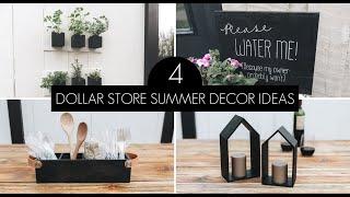 Dollar Store DIY Outdoor Decor Ideas