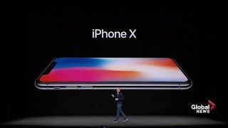 Apple unveils iPhone X