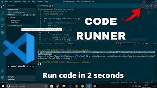 Code Runner Extension in VS code || How to run code in Vscode #programming