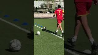 #تمرین #چابکی #دریبلینگ #شوتزنی #football #soccer #agility #dribbling #shooting