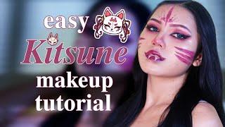 easy kitsune makeup tutorial || May Kyla Inso