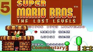 Making Progress in Worlds 5 and 6 - Super Mario Bros. The Lost Levels Part 5