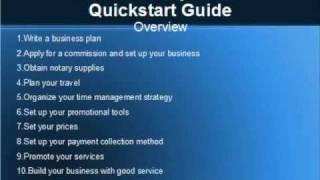 Mobile Notary Public Quickstart Guide 1 Overview