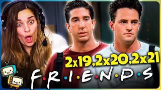 FRIENDS (1994) Season 2 Episodes 2x19, 2x20, & 2x21 Reaction! | First Time Watch!