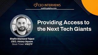 Victory Square Technologies CEO Shafin Diamond Tejani - Venture Building (Clip)