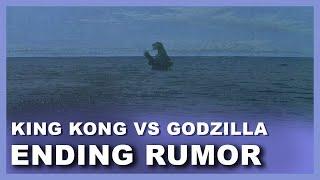 King Kong vs Godzilla (1962) Double Ending Rumor