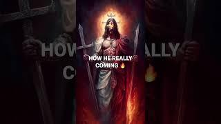 How Jesus Is Really Coming Back!  #shorts #youtube #jesus #faith #revelation #newtestament