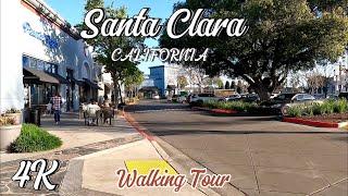 4K-Spending a Day in the Beautiful City of Santa Clara ,California/Relaxing Day🪴