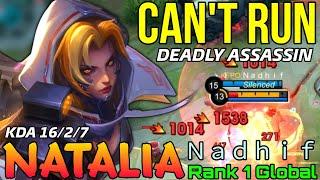 You Can't Escape Me! Natalia HyperCarry Mode - Top 1 Global Natalia by Ｎａｄｈｉｆ - Mobile Legends