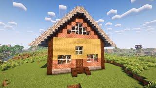 Minecraft Creative: How To Make A Normally House