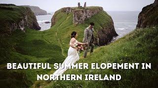 Beautiful summer elopement in Northern Ireland [Highlights] | Elopement Videographer