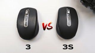 Logitech MX Anywhere 3 vs 3s Mouse