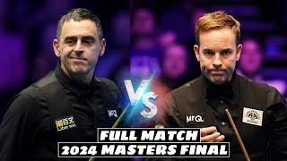 Ronnie O'Sullivan vs Ali Carter Masters Snooker 2024 Final Full Match (Highlights)