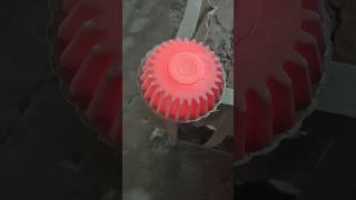 Red-Hot Steel Forging: Creating a Bevel Gear for Differentials - So Satisfying!