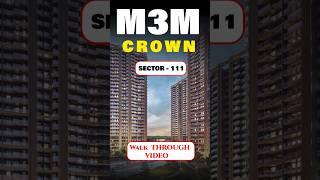 M3M Crown Sector 111 | Construction Update # #gurgaon #realestate #shorts #m3m #trending