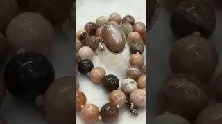 #лунныйкамень #украшения #sale #silver #jewelry #top #moonstone Набор Натуральный Лунный камень
