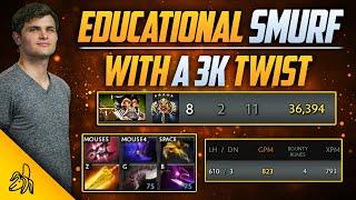 Applying 9k Carry Techniques to 3k Games with a Lane Disadvantage! (Educational Smurf Ep.12)