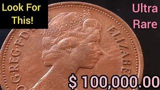 YOU have It! RARE and Expensive Error Coin U.K Elizabeth II Worth up to $ 100,000.00 look for this!