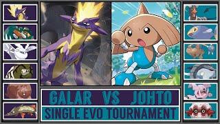 GALAR vs JOHTO | Single Evolution Pokémon Tournament (Pre-Qualifier)